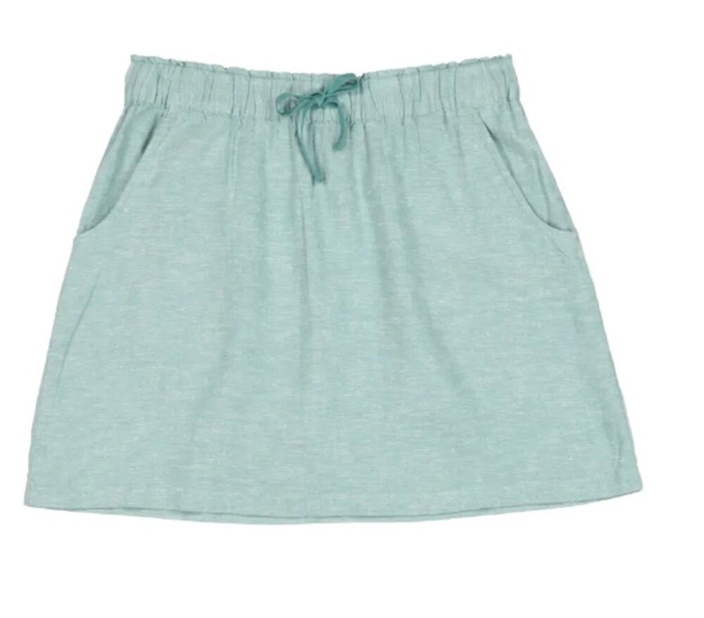 Patagonia Island Hemp Beach Skirt in Linen // S